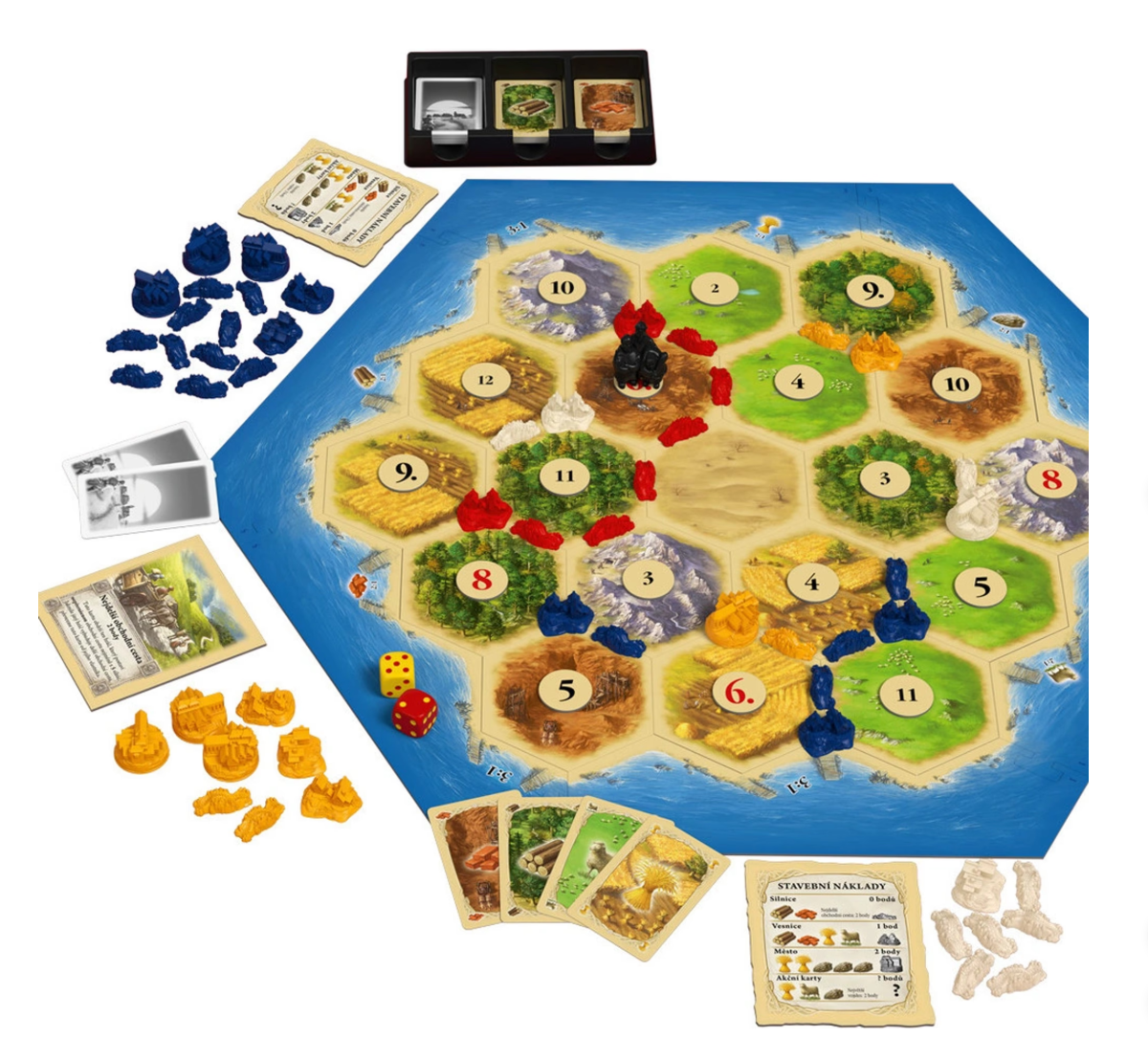 Karetní hra Catan pro rodinu
