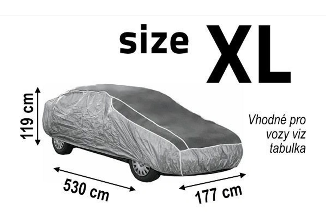 Nezbytný Kryt na Auto