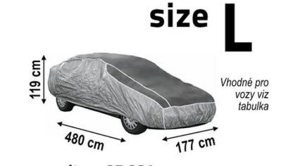 Nezbytný Kryt na Auto