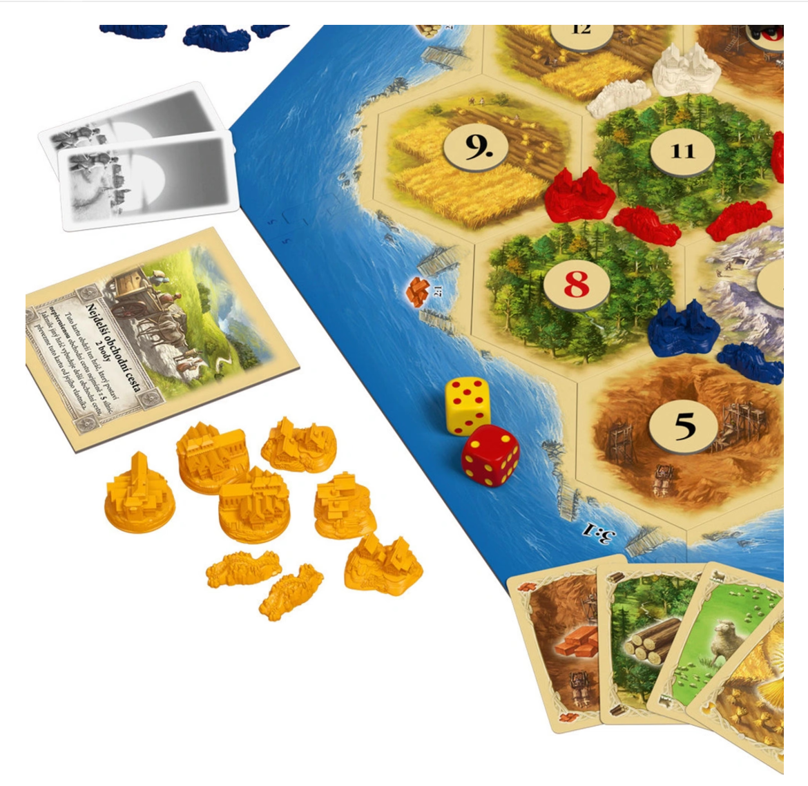 Karetní hra Catan pro rodinu