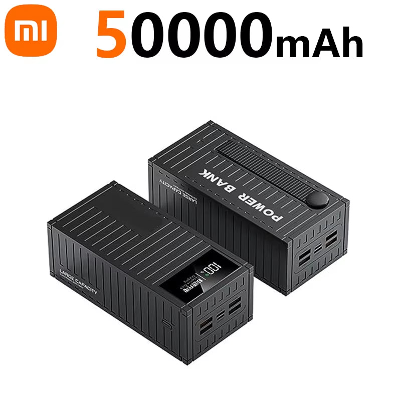 Xiaomi 50000Mah Power Bank 66W Super Fast Charging Battery High Capacity Digital Display Powerbank for Iphone Samsung Huawei2025